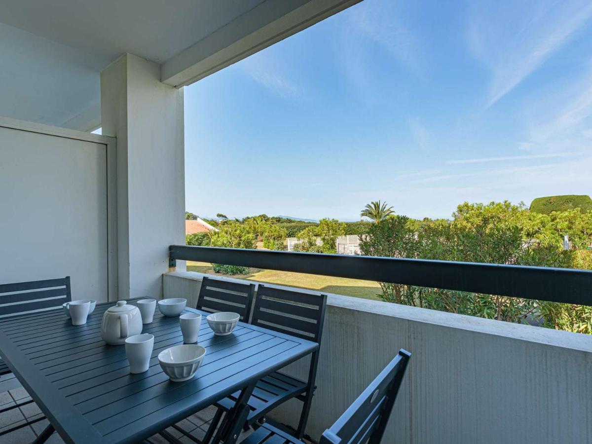 Apercu Mer: Bel Appartement Avec Piscine, Tennis Et Proche Plage - Fr-1-3-450 Bidart Bagian luar foto