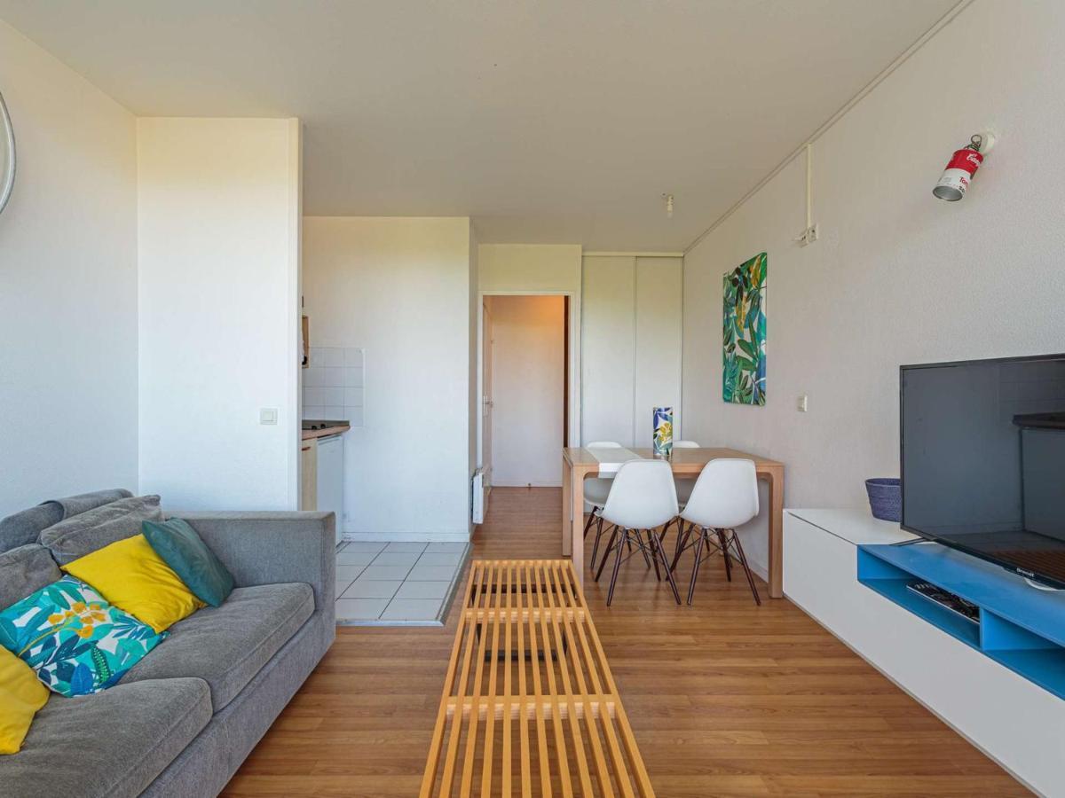 Apercu Mer: Bel Appartement Avec Piscine, Tennis Et Proche Plage - Fr-1-3-450 Bidart Bagian luar foto