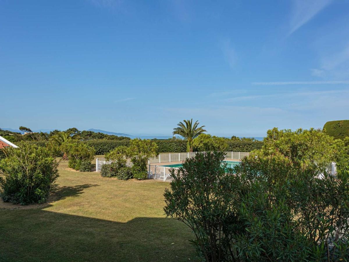 Apercu Mer: Bel Appartement Avec Piscine, Tennis Et Proche Plage - Fr-1-3-450 Bidart Bagian luar foto